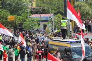 Peringati Detik-Detik Proklamasi di Samarinda Digelar tengah Kota Bersama Warga