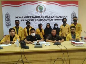 Belajar Tentang Tugas Dan Fungsi Legislatif, DPM Fakultas Pertanian Unmul Sambangi Fraksi PKB DPRD Kaltim