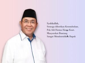 Imbauan Doa Pada Warga Bontang Untuk Kesembuhan Adi Darma