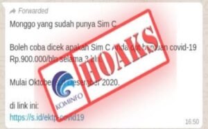 Viral!! Pemilik SIM C Dapat Bantuan Covid-19, Begini Tanggapan Kominfo