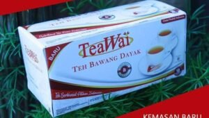 Mengenal Teh Tea Wai, Produk UMKM Kukar Berbahan Baku Bawang Dayak