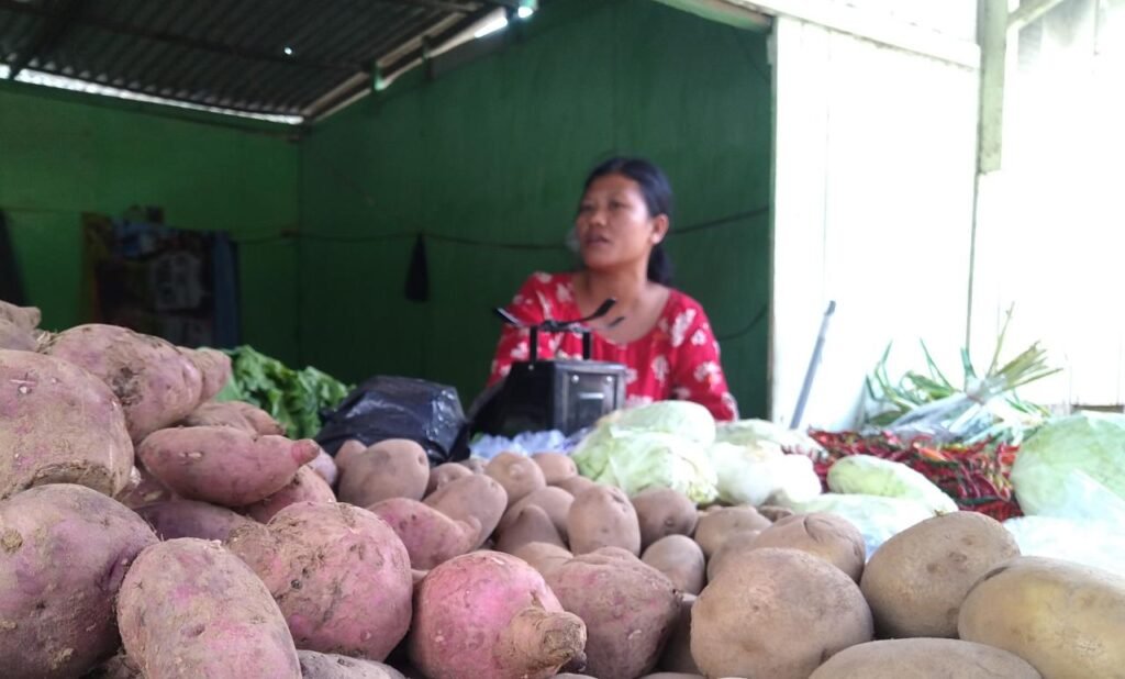 Diterpa Covid-19, Pelaku Usaha Sayur Mayur di Kukar Omsetnya Menurun Hingga 70%