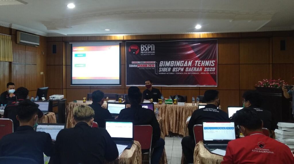 Amankan Suara Pilkada se-Kaltim, BSPN PDI Perjuangan Siapkan Tim IT Dan Analisa Data