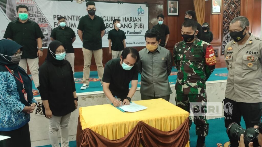 Pengurus Harian FJB Periode 2020-2022 Resmi Dikukuhkan