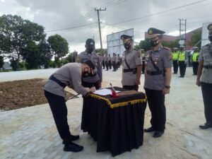 Rotasi Pejabat Polres Bontang, Dua Pejabat Baru Dari Kutim dan Berau