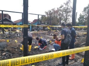 Beda Pandangan, Antara Saksi dan Tim Penyidik Terkait Asal Muasal Titik Api Pada Musibah Kebakaran Pasar Citra Mas Loktuan
