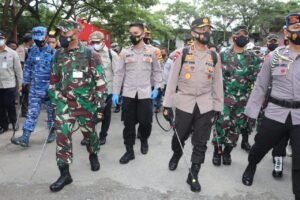 Sterilisasi Sabtu-Minggu di Balikpapan, Tim Gabungan Lakukan Penyemprotan Disinfektan