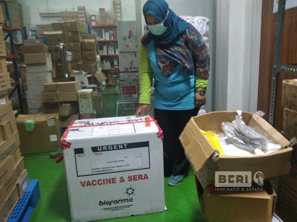 Vaksin Sinovac Masuk Lagi di Bontang, 190 Vial Siap Didistribusikan