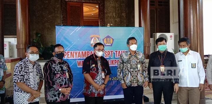 Kunjungan Kanwil DJP Kaltara ke walikota Balikpapan H.M Rizal Effendi, SE