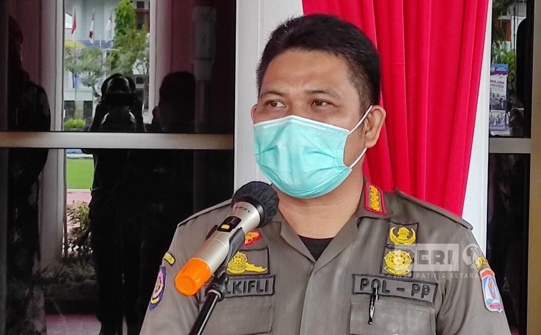 Kepala Satuan Polisi Pamong Praja Zulkifli.