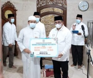 Kegiatan Safari Ramadan Di Balikpapan Barat, Rizal Himbau Tetap Prokes dan Larangan Mudik Lebaran