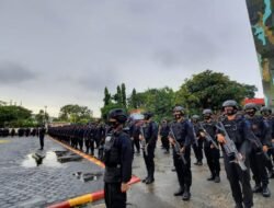 Brimob Kaltim Gelar Apel Siaga Mayday, ‘Bersama Lawan Covid-19’