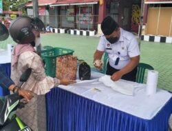 “Unik” Cegah Covid-19, Kirim Makanan di Rutan Balikpapan Gunakan Drive THRU