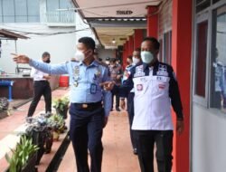 Kadivpas Kemenkumham Kaltim bertandang ke Rutan Tanjung Redeb, Jumadi Apresiasi Kebersihan Blok Hunian