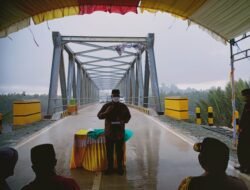 Putus Belenggu Isolir 59 Tahun, Jembatan Idaman Di Resmikan