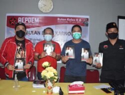 Repdem Gelar Bulan Bung Karno Di Rutan Samarinda, Alanta Sebut Bekal Kewarganegaraan