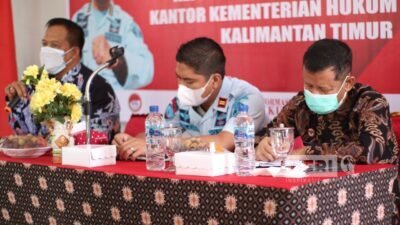 Kuatkan Tusi Petugas Pemasyarakatan Rutan Samarinda, Jumadi Ingatkan Asimilasi Gratis dan Covid Bukan Aib