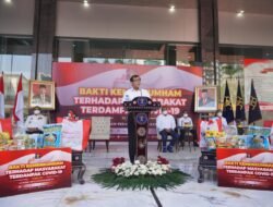 Kemenkumham Salurkan 46 Ribu Paket kepada Masyarakat Terdampak Covid-19