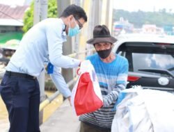 Gotong Royong Tolong Rakyat, Ratusan Paket Sembako Di Gelontorkan Rutan Kelas IIA Samarinda