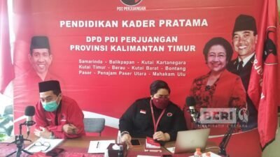 Pendidikan kader pratama oleh badiklatda PDI Perjuangan Kaltim