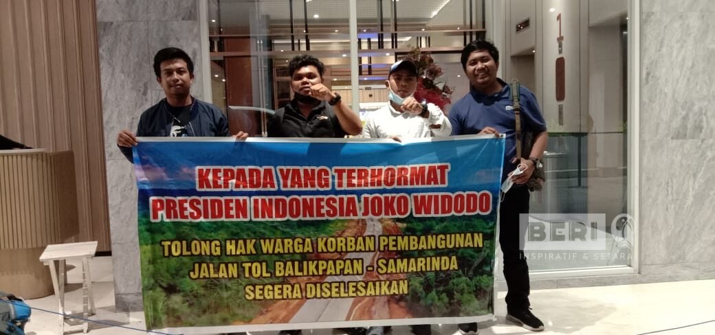 GMNI Kaltim Tuntut Ganti Rugi Lahan Warga Jalan Tol Balsam Segera Di Selesaikan