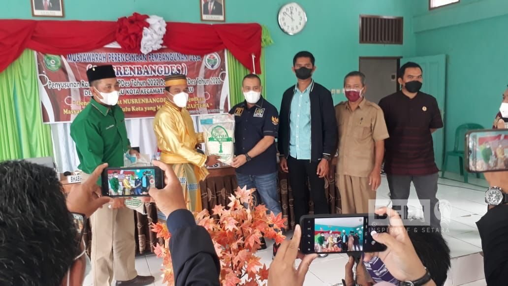 Akhmed Reza Fachlevi Siap Kawal Usulan Prioritas Hasil Musrenbang di Desa Loa Kulu