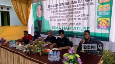 Upaya Tingkatkan PAD Kaltim, Rima Hartati Kembali Edukasi Warga Tentang Pajak Daerah