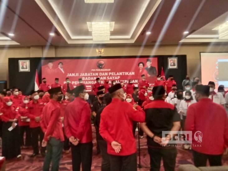 Persiapan Pemilu, DPC PDI Perjuangan Gelar Janji Jabatan Dan Pelantikan ...