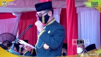 HUT Kota Balikpapan Ke 125, Rahmad Mas’ud Pimpin Upacara