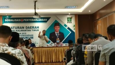 Jahidin Sosialisasikan Perda Bantuan Hukum Gratis Bagi Masyarakat Pada Penyidik dan Purnawirawan Polri