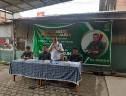 Edukasi Warga Tentang Hukum, Jahidin: Warga Miskin Dalam Perkara Hukum Dibantu Secara Gratis
