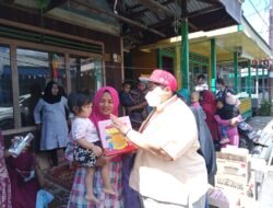 Cegah Stunting, Ananda Emira Moeis Dor to Dor Bagikan Makanan Pendamping ASI dan Ibu Hamil