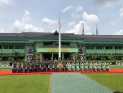 Pangdam IV Mulawarman Kunjungi Makorem 091/ASN Samarinda, Joni: Kepedulian Pangdam Kepada Anggotanya