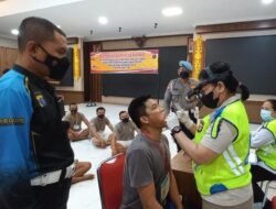 Gelar Seleksi Penerimaan Alih Golongan dari Tamtama ke Bintara Polri, 40 Peserta Jalani Tes Kesehatan di Polda Kaltim