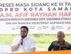 Afif Tampung Aspirasi Warga Terkait Drainase
