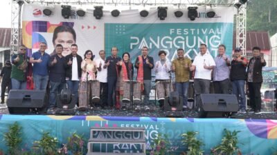 Pegadaian Ramaikan Festival Panggung Rakyat BUMN di Parapat