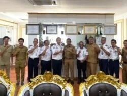 Proses Serah Terima Terminal Penajam Dikonsolidasikan oleh Kepala Dinas Perhubungan Kaltim dan Bupati PPU