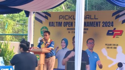 Dispora Kaltim Harapkan Fasilitas Olahraga Pickleball di Permanen