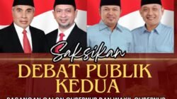 Debat Kedua Pasangan Calon Gubernur Kaltim Bakal Adu Gagasan Soal Tata Kelola Pemerintahan