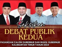 Debat Kedua Pasangan Calon Gubernur Kaltim Bakal Adu Gagasan Soal Tata Kelola Pemerintahan