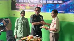 HUT Penerangan TNI Angkatan Darat Ke-74, Dengan Khidmat Kodam VI/Mulawarman Gelar Syukuran