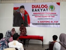 Sugiyono Gelar Dialog Rakyat, Ajak Warga Awasi Penggunaan APBD Kaltim