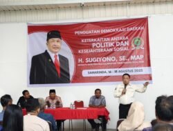 Sugiyono Gelar Penguatan Demokrasi, Tekankan Keterkaitan Politik dan Kesejahteraan Sosial