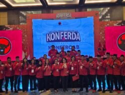 Konferda PDI Perjuangan Kaltim Tetapkan Safaruddin-Ananda Emira Moeis Sebagai Ketua dan Sekertaris