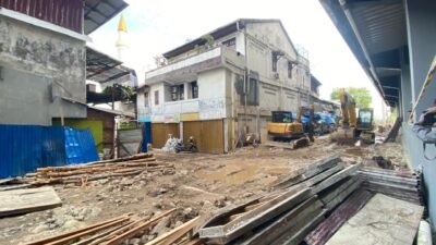 Dua Pekerjaan Tambahan di Pasar Pagi Ini Sebabkan Peresmian Molor