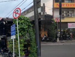 Fenomena Plang Ambigu di Jalan Imam Bonjol Samarinda, Dishub Sudah Cabut 