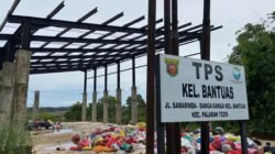 TPS Bantuas Belum Rampung, Warga Keluhkan Bau dan Sampah Masih Berserakan