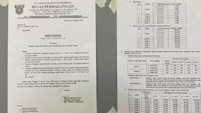 Retribusi Perdana Pasar Pagi Capai Rp70 Juta, 115 Lapak Masih Tak Bertuan