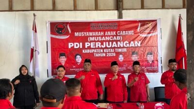 Musancab PDI Perjuangan Kutim, Sugiyono: Kedekatan dengan Rakyat Adalah ‘Bahan Bakar’ Mesin Partai