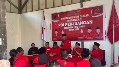 Musancab PDI Perjuangan Kutai Timur: Kader Kutim Diminta Jadi ‘Antena’ Partai di Tengah Masyarakat